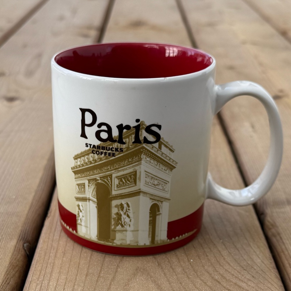 Starbucks Global Icon 2015 Paris Arc de Triomphe Coffee Mug